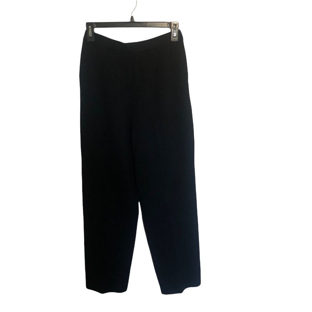 ST. JOHN'S | Classic Knit Black Pants Size 4